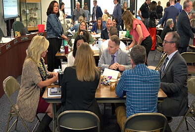  District Administrators working together